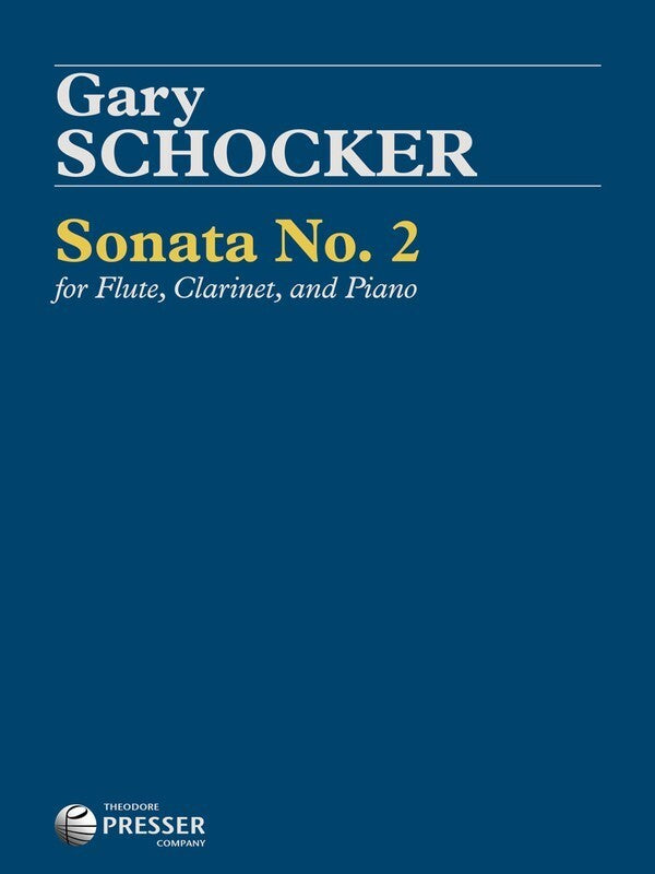 Schocker - Sonata No 2 Flute/Clarinet/Piano