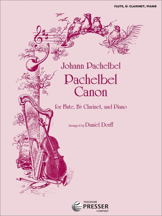 Pachelbel Canon Flute/Clarinet/Piano