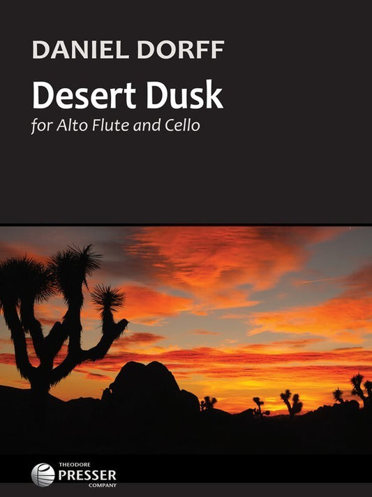 Dorff - Desert Dusk For Alto Flute/Cello