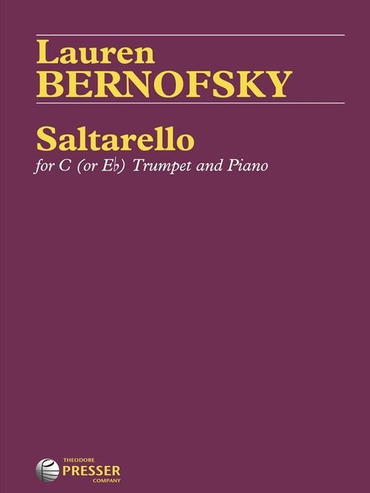 Bernofsky - Saltarello For C (Or E Flat) Trumpet/Piano