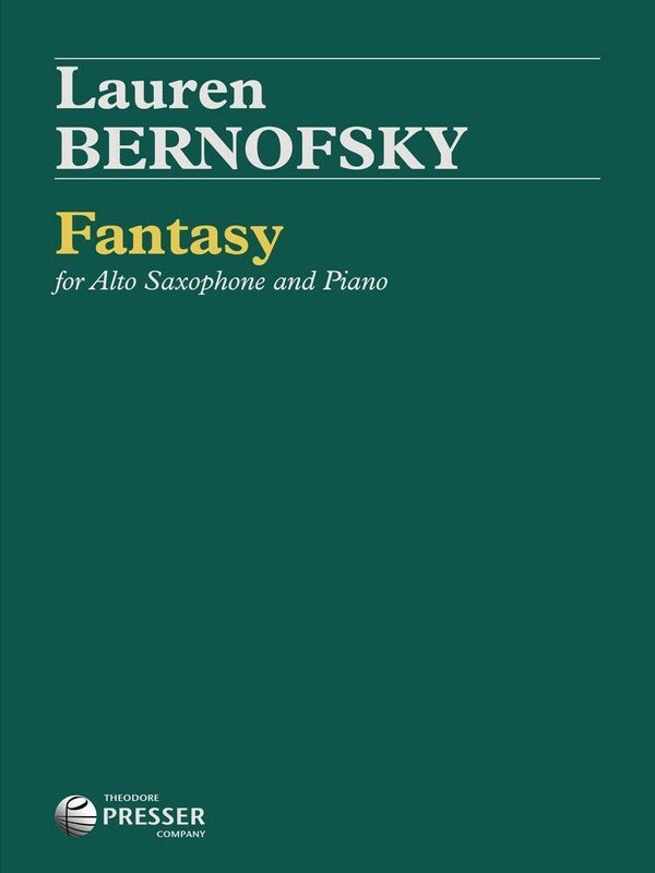 Bernofsky - Fantasy For Alto Sax/Piano