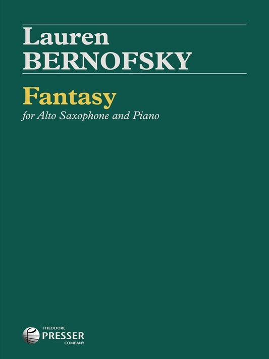 Bernofsky - Fantasy For Alto Sax/Piano