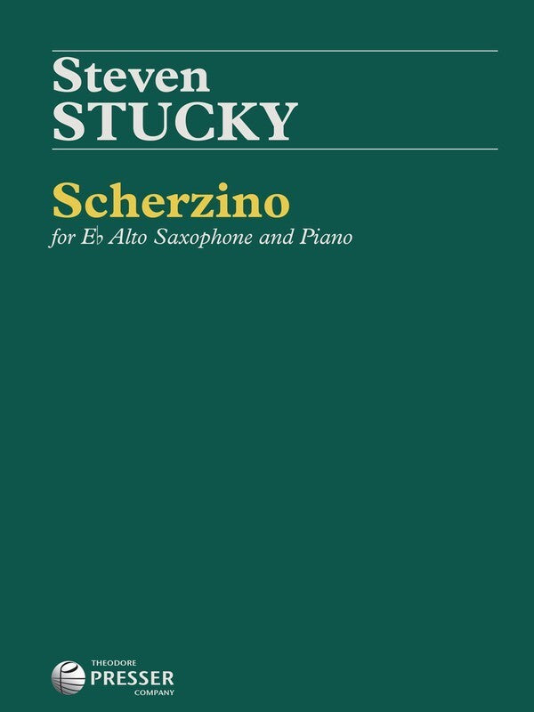 Stucky - Scherzino Alto Sax/Piano