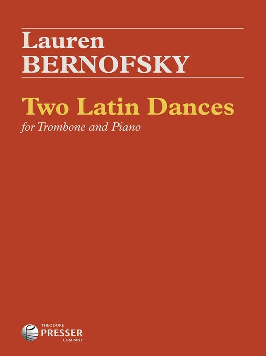 Bernofsky - 2 Latin Dances Trombone/Piano