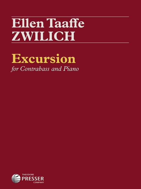 Zwilich - Excursion For Contrabass/Piano