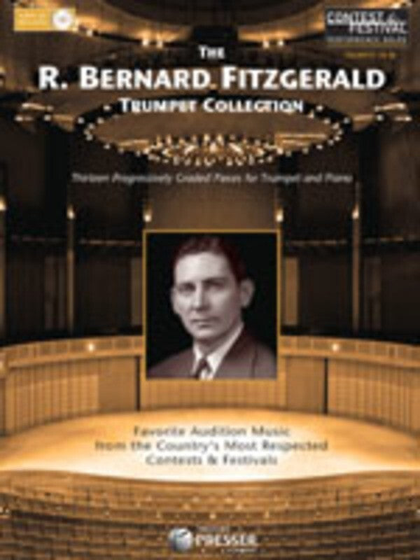 R Bernard Fitzgerald Trumpet Collection Bk/Cd