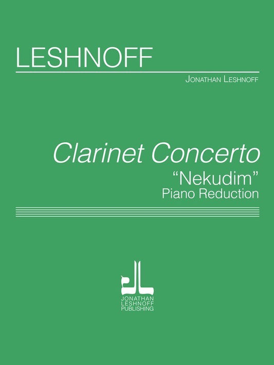 Leshnoff - Clarinet Concerto Cla/Pno