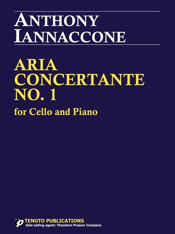 Aria Concertante No 1 Cello/Piano