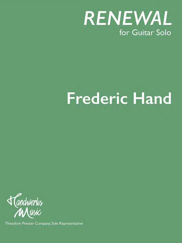 Hand - Renewal For Guitar Solo