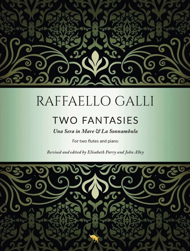 Galli - 2 Fantasies For 2 Flutes/Piano