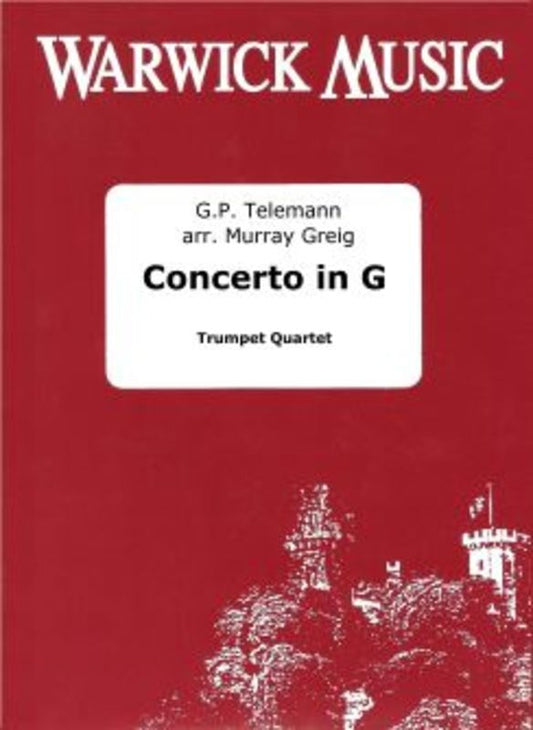 Telemann - Concerto In G For Trumpet Quartet