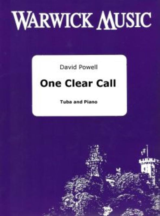 Powell - One Clear Call For Tuba/Piano