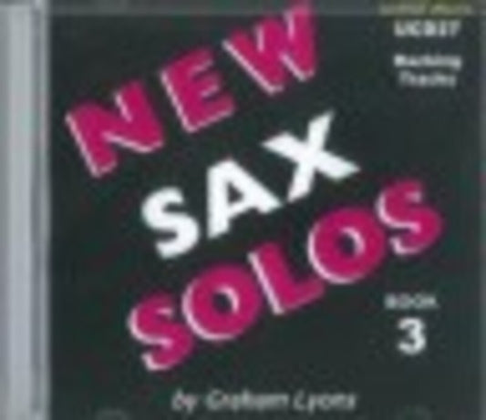 New Sax Solos Bk 3 Cd Alto Or Tenor