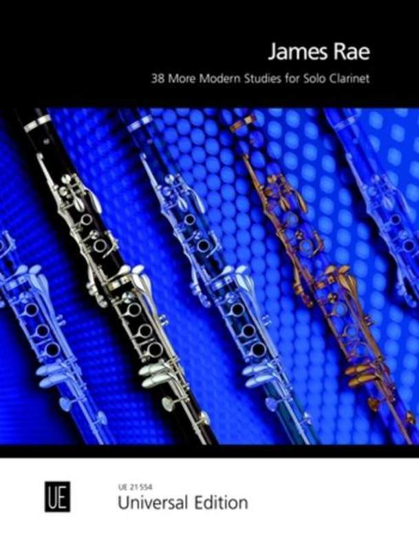 James Rae - 38 More Modern Studies For Solo Clarinet Book