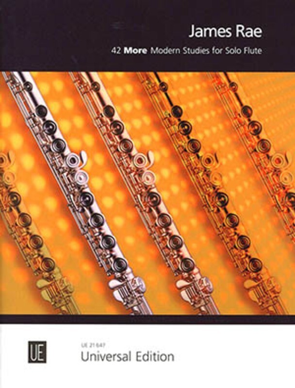 James Rae - 42 More Modern Studies For Solo Flute Book