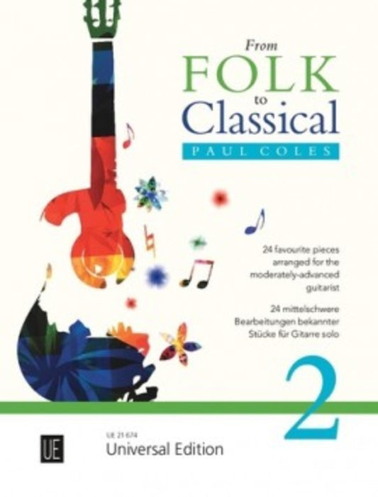 From Folk To Classical Book 2 For Guitar