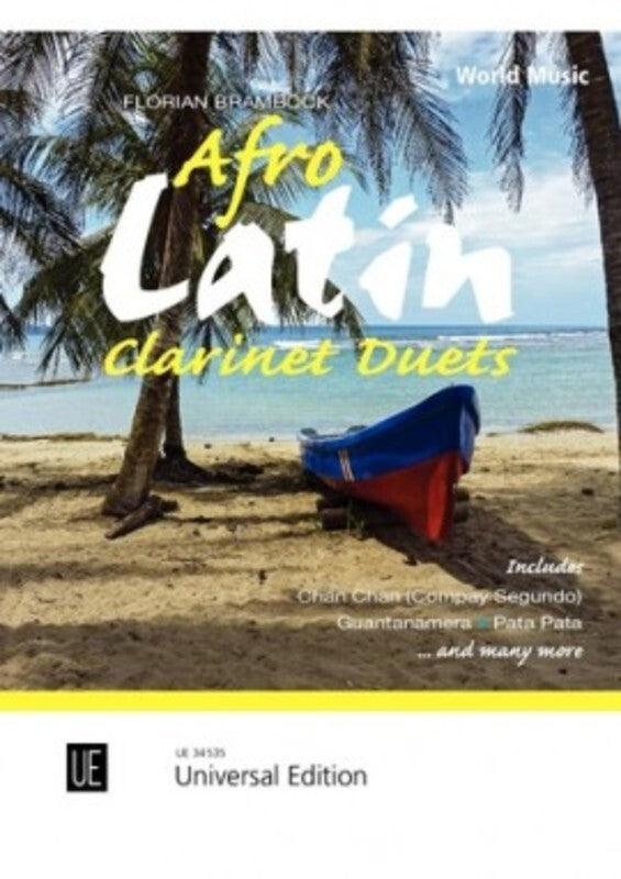 Afro Latin Clarinet Duets Book