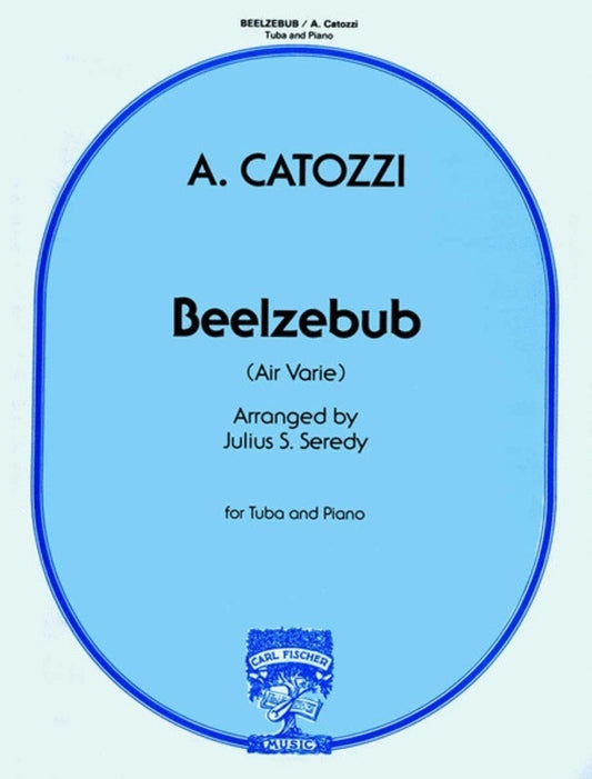 Catozzi - Beelzebub For Tuba/Piano