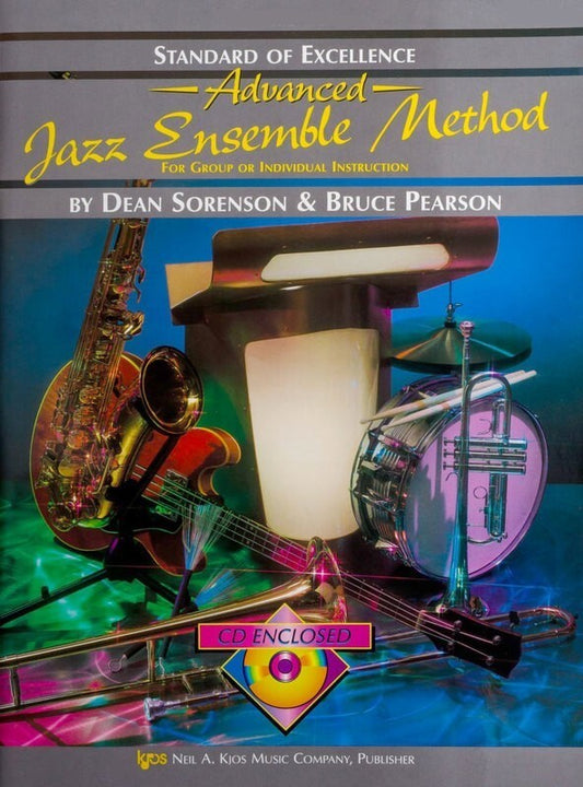 Advanced Jazz Ensemble Method 1St Alto Sax Bk/Cd