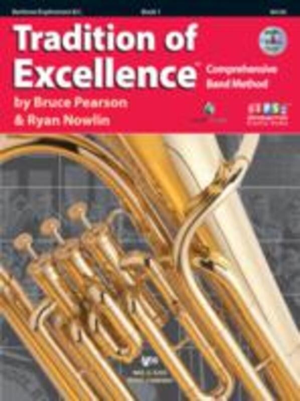 Tradition Of Excellence Bk 1 Bar/Euph Bc Bk/Dvd