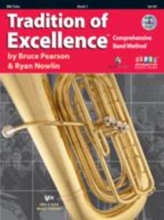 Tradition Of Excellence Bk 1 Tuba Bb Flat Bk/Dvd