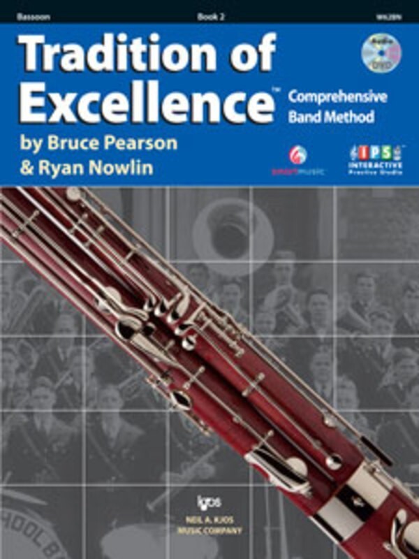 Tradition Of Excellence Bk 2 Bassoon Bk/Dvd