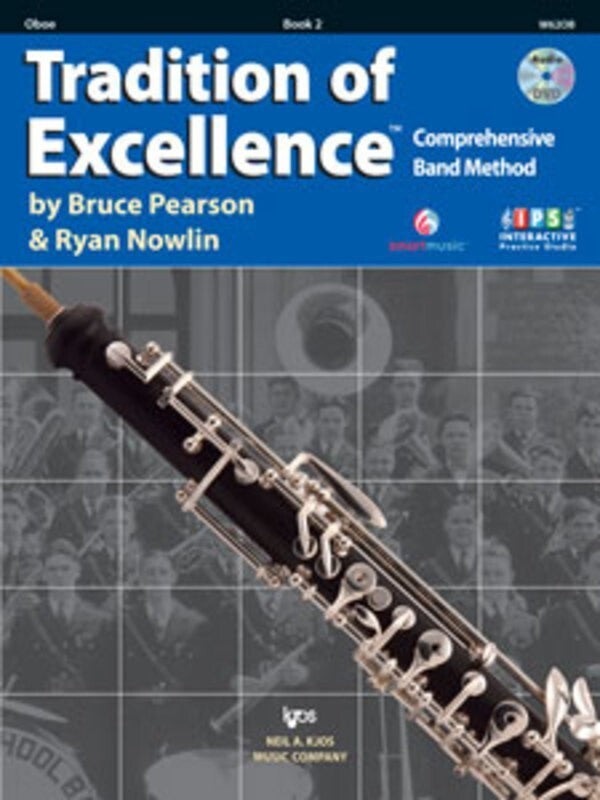 Tradition Of Excellence Bk 2 Oboe Bk/Dvd