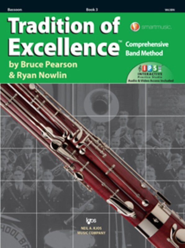 Tradition Of Excellence Bk 3 Bassoon