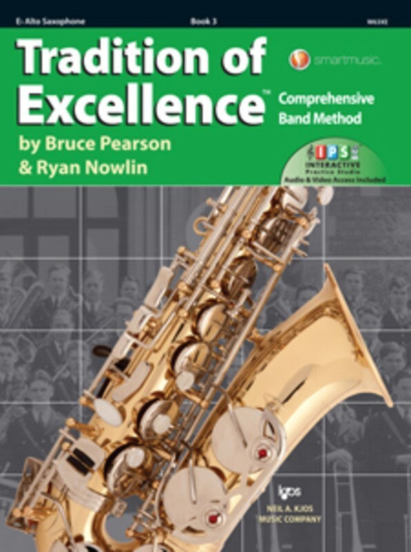 Tradition Of Excellence Bk 3 Alto Sax