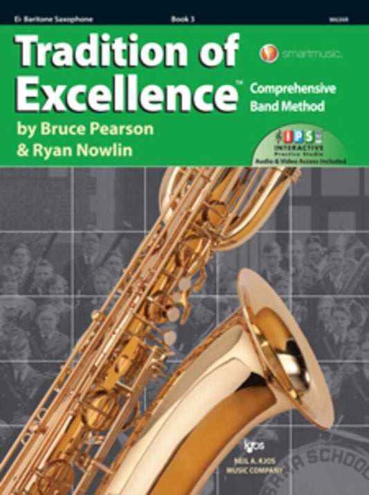 Tradition Of Excellence Bk 3 Baritone Sax