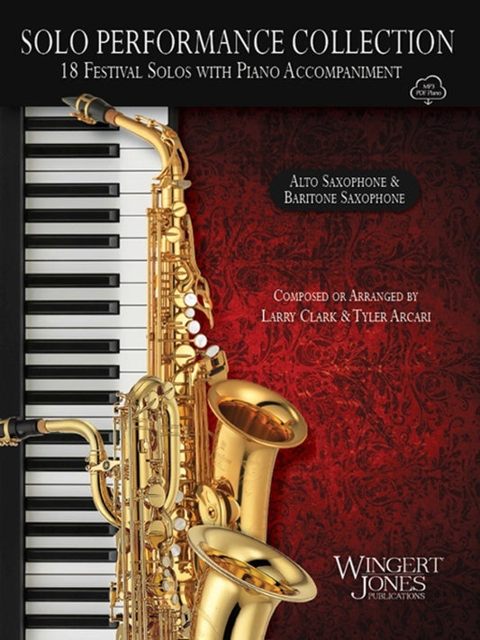 Solo Performance Collection Alto/Baritone Sax/Piano