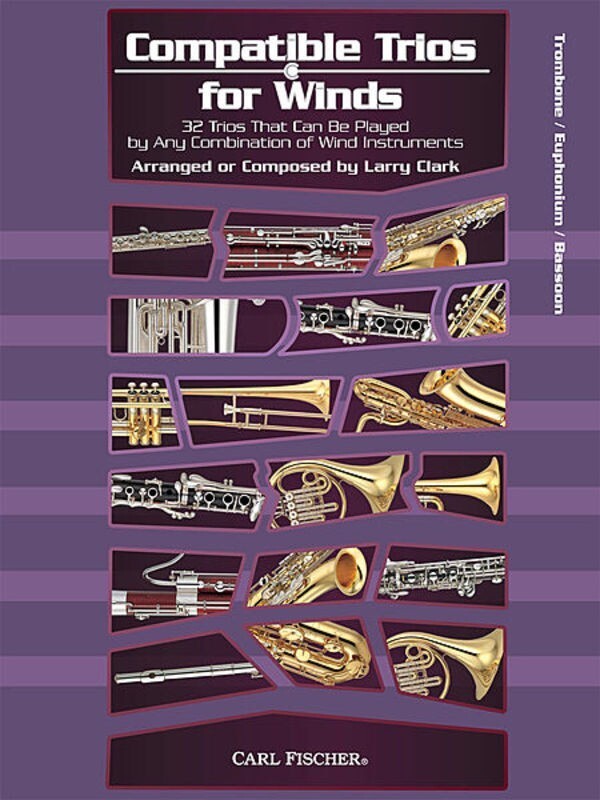 Compatible Trios For Winds - Trombone / Euphonium / Bassoon Book