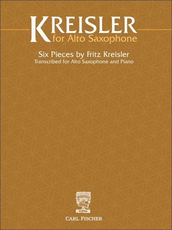 Kreisler For Alto Saxophone