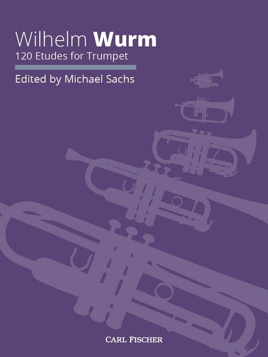 Wurm - 120 Etudes For Trumpet Edited Sachs