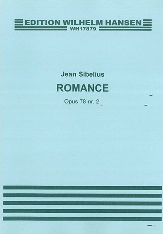 Sibelius - Romance Op 78 No 2 Violin (Or Cello)/Piano