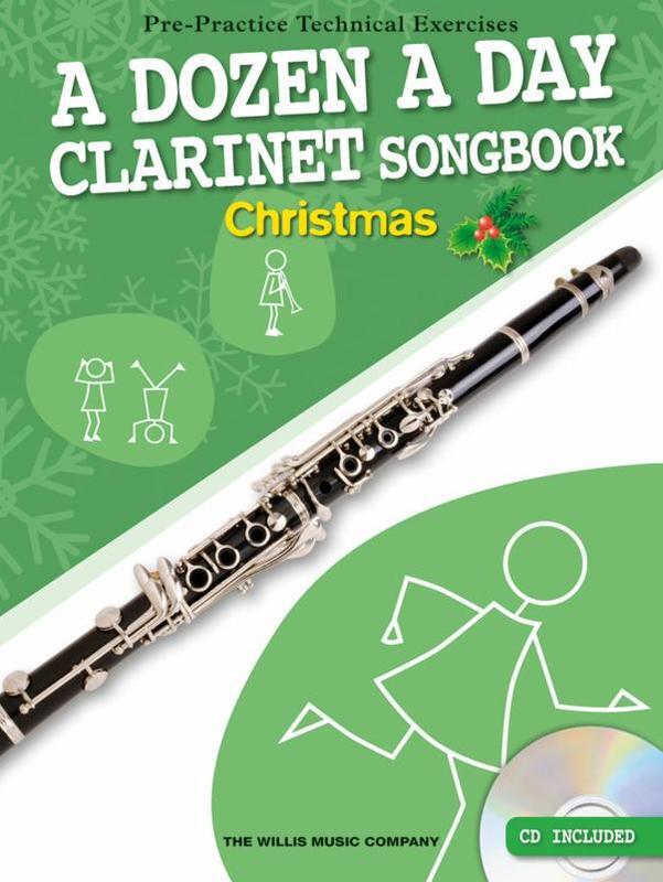 A Dozen A Day Clarinet Songbook Christmas Bk/Cd