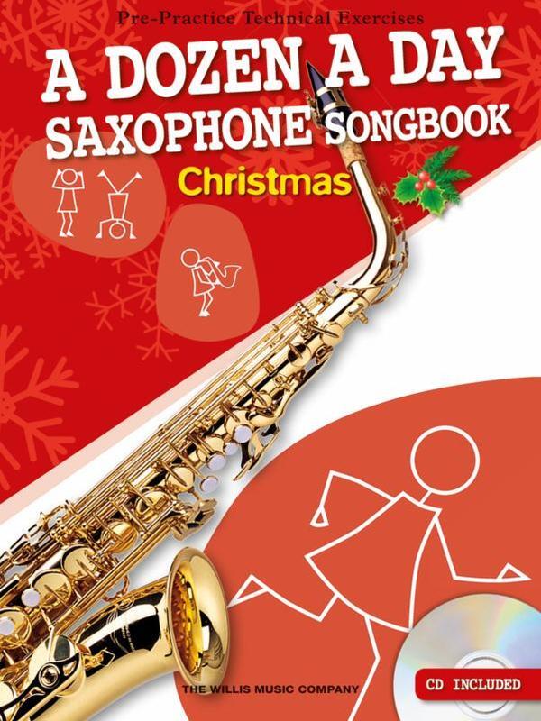 A Dozen A Day Alto Sax Songbook Christmas Book/Cd