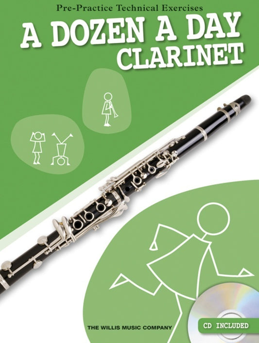 A Dozen A Day Clarinet Bk/Cd