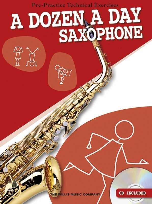 A Dozen A Day Alto Saxophone Bk/Cd