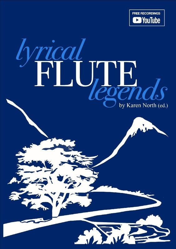 Karen North - Lyrical Flute Legends Book (Flute and Piano Edition)