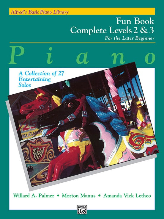 Alfred's Basic Piano Library - Fun Book Complete Level 2 & 3