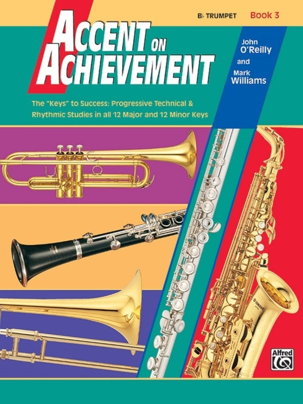 Accent On Achievement - Trumpet Book 3 (Book/Ola)