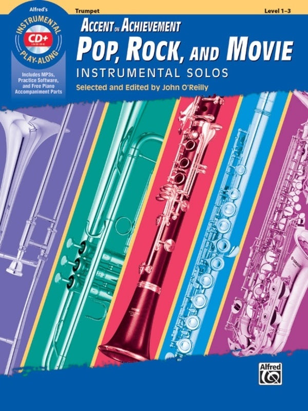 Accent on Achievement - Pop, Rock, and Movie for Trumpet Book/Cd