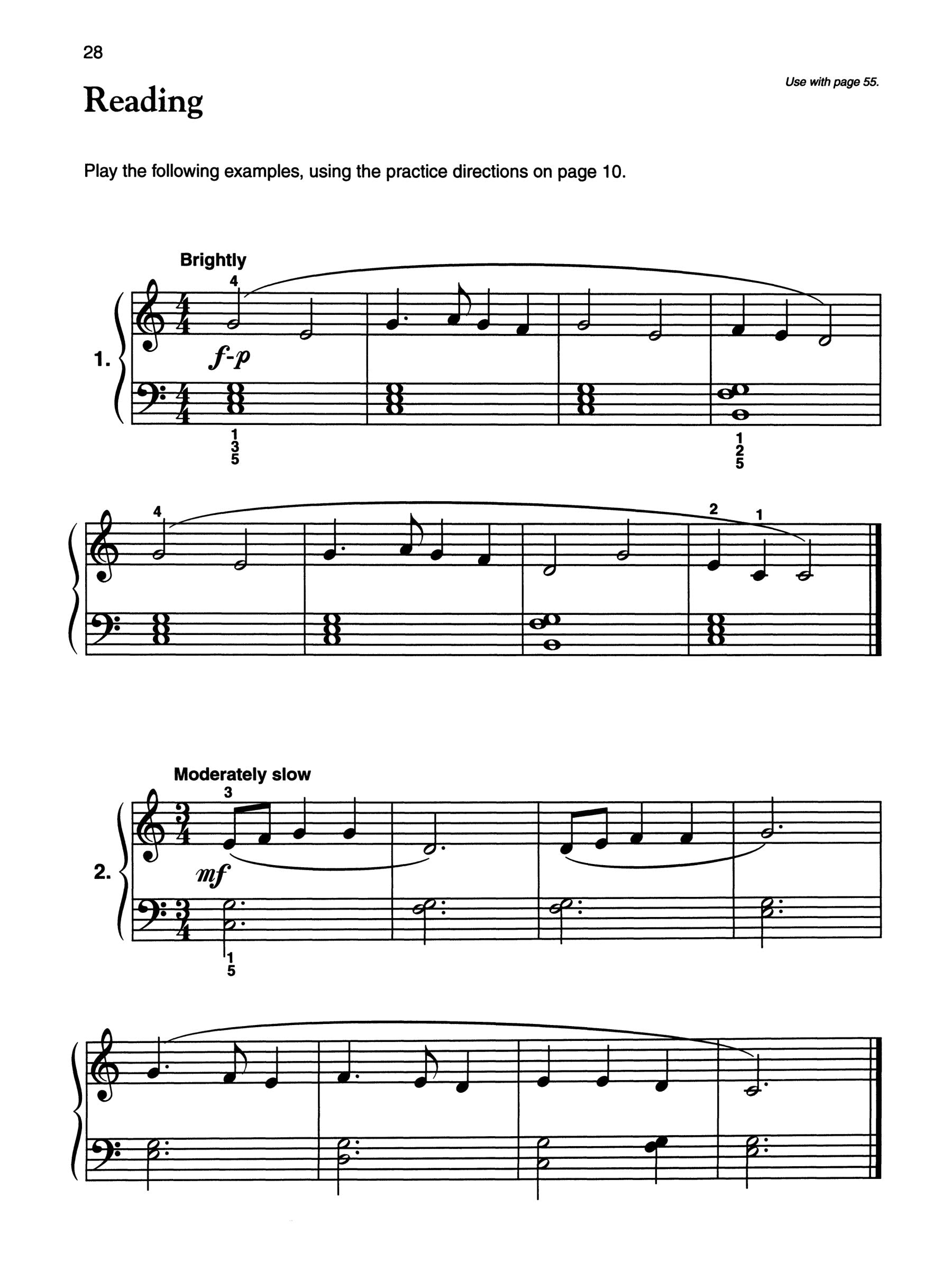 Alfred's Basic Adult Piano Course - Sight Reading Book 1