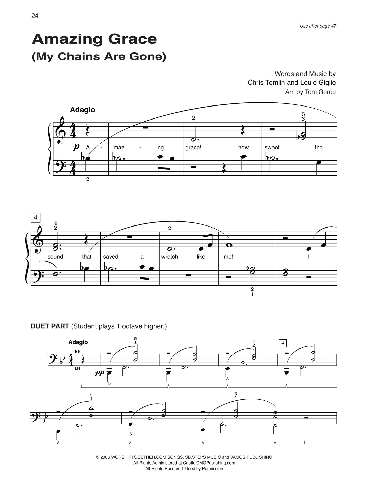 Alfred's Basic Piano Library - Praise Hits Complete Level 1 Book (1A/1B)