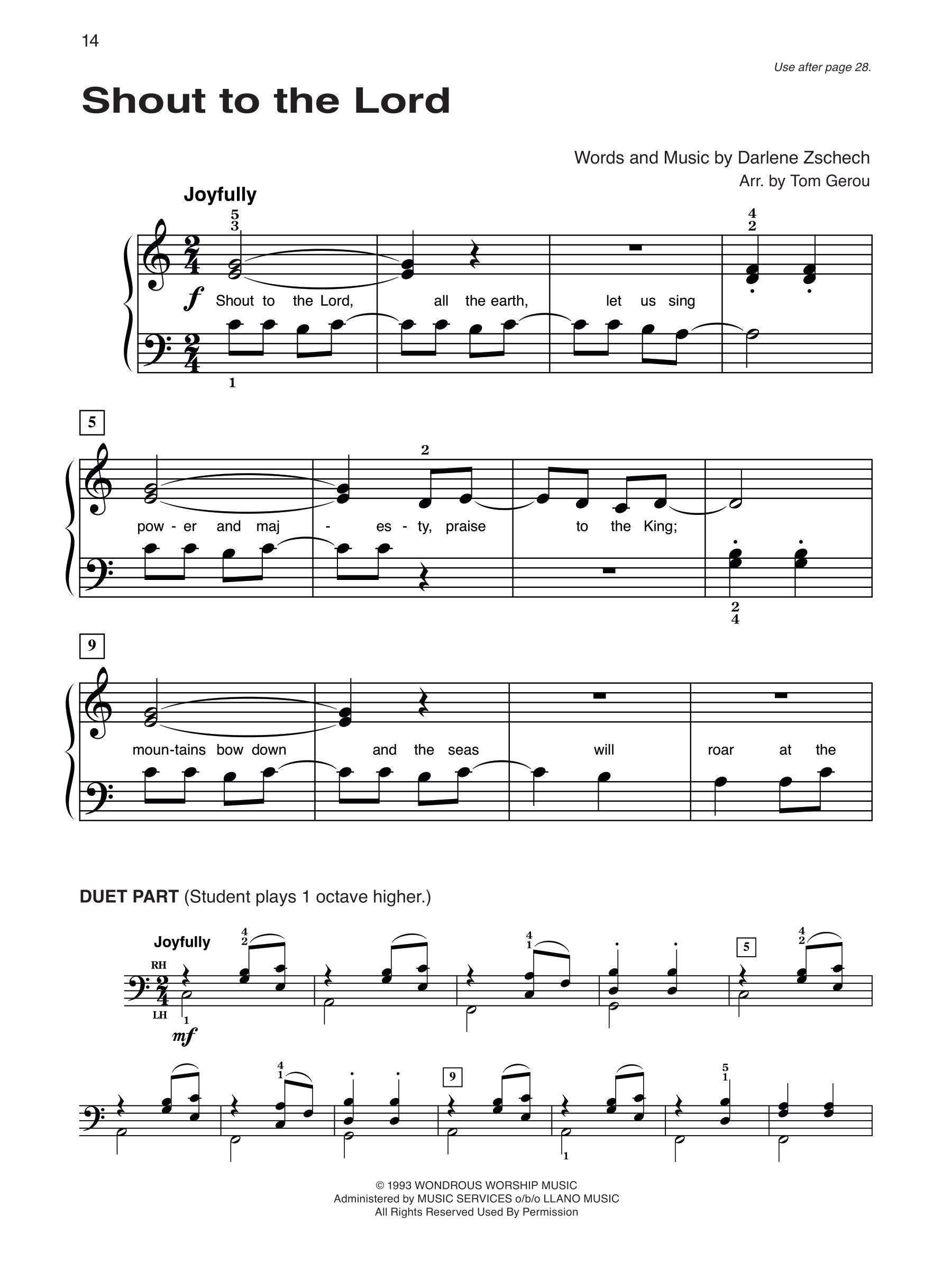 Alfred's Basic Piano Library - Praise Hits Level 1B Book