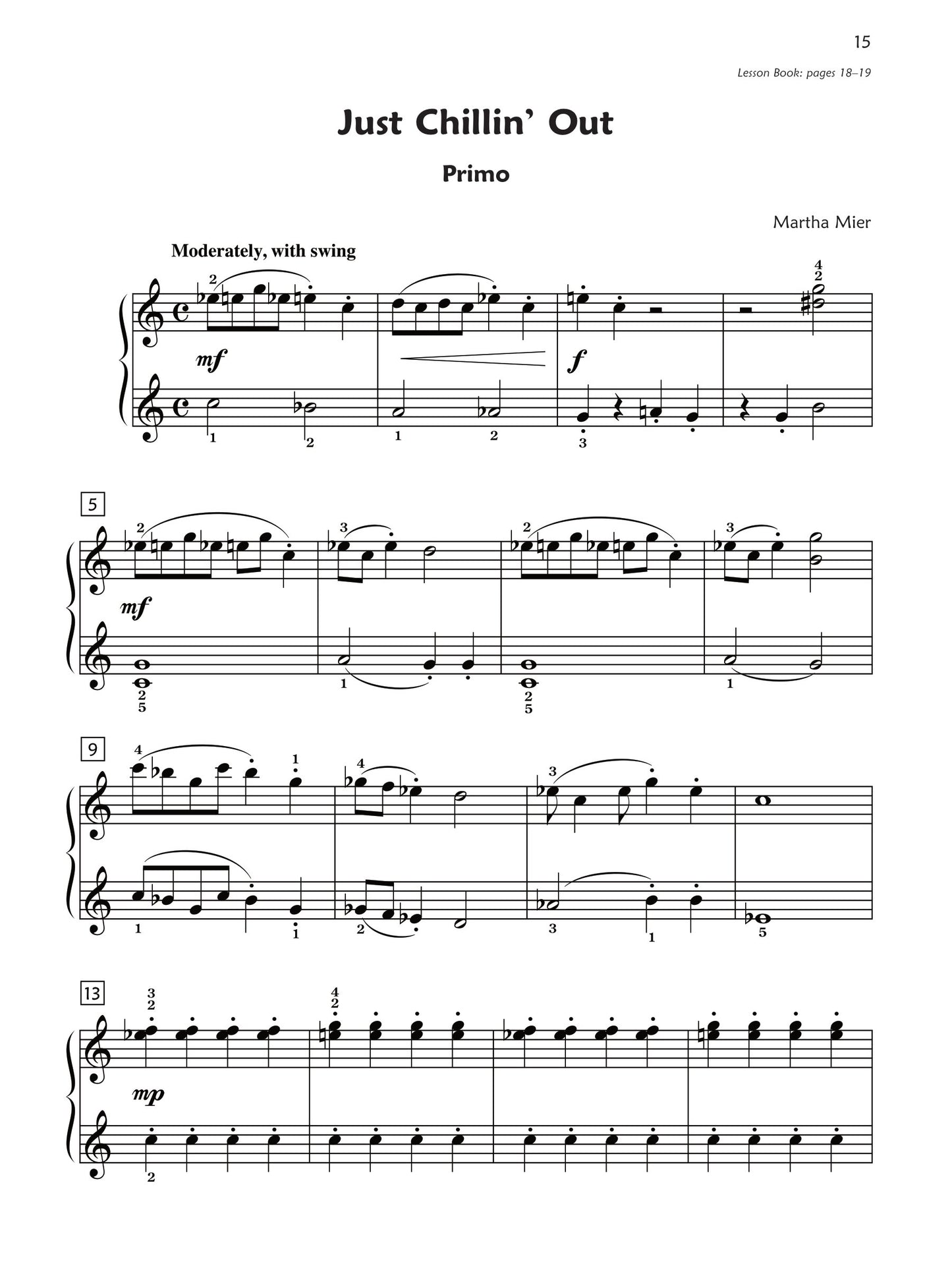 Alfred's Premier Piano Course - Duet Book 3