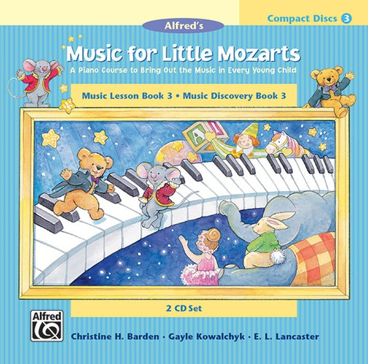 Alfred's Music For Little Mozarts - Lesson/Discovery 2 x Cd Set (Book 3)