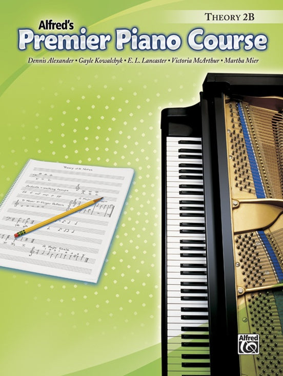 Alfred's Premier Piano Course Theory 2B Book