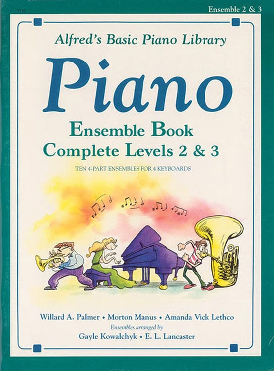 Alfred's Basic Piano Library - Ensemble Book Complete Level 2 &3